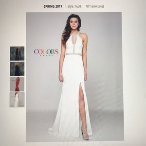White Formal Dress